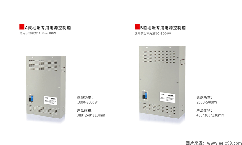 圣元地暖電源控制箱AB款設(shè)計